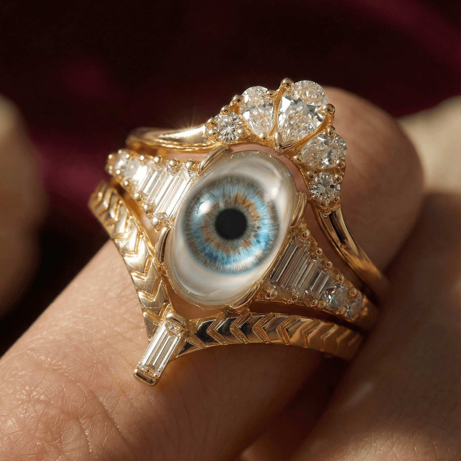 The Empress Gaze Trinity - Silver