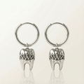Silver Savage Bite ¡¤ Earrings