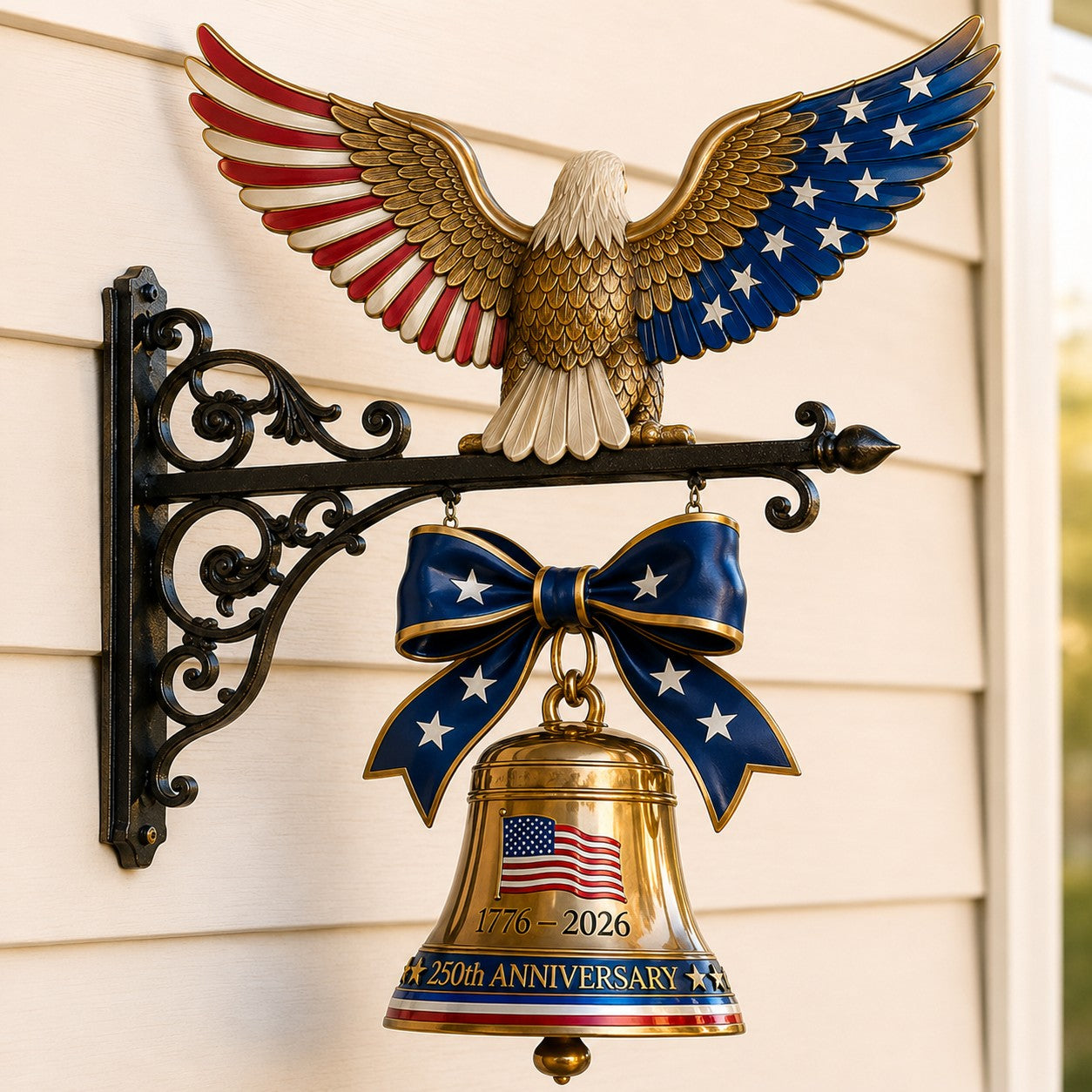 🔔🔔 Ring in the Semiquincentennial: 1776-2026 Spirit of Liberty Eagle Bell