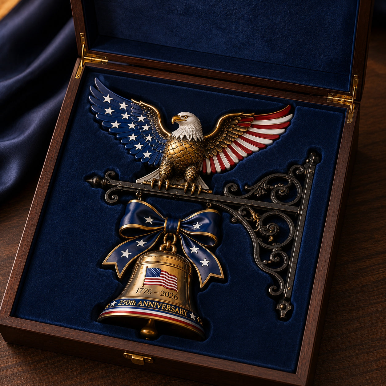 🔔🔔 Ring in the Semiquincentennial: 1776-2026 Spirit of Liberty Eagle Bell