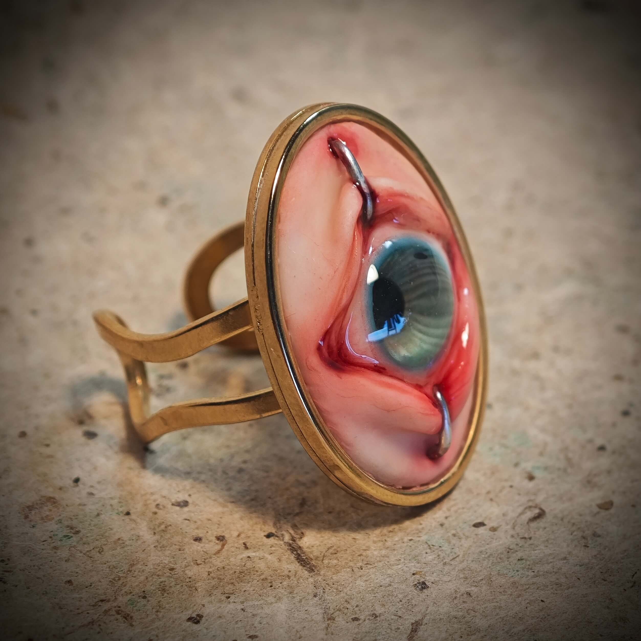 Stitched Sight Ring