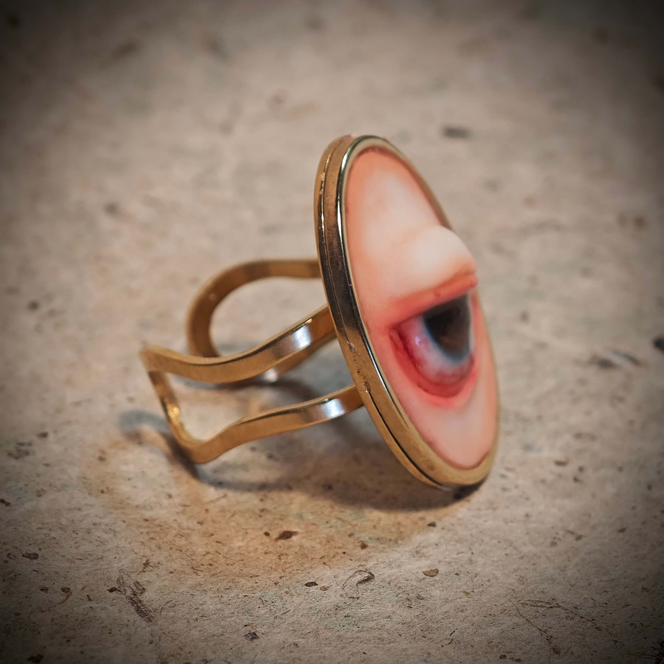 Stitched Sight Ring