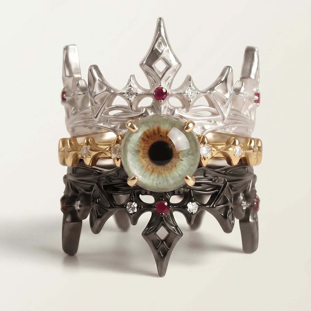Crow¡¯s Throne Ring Set