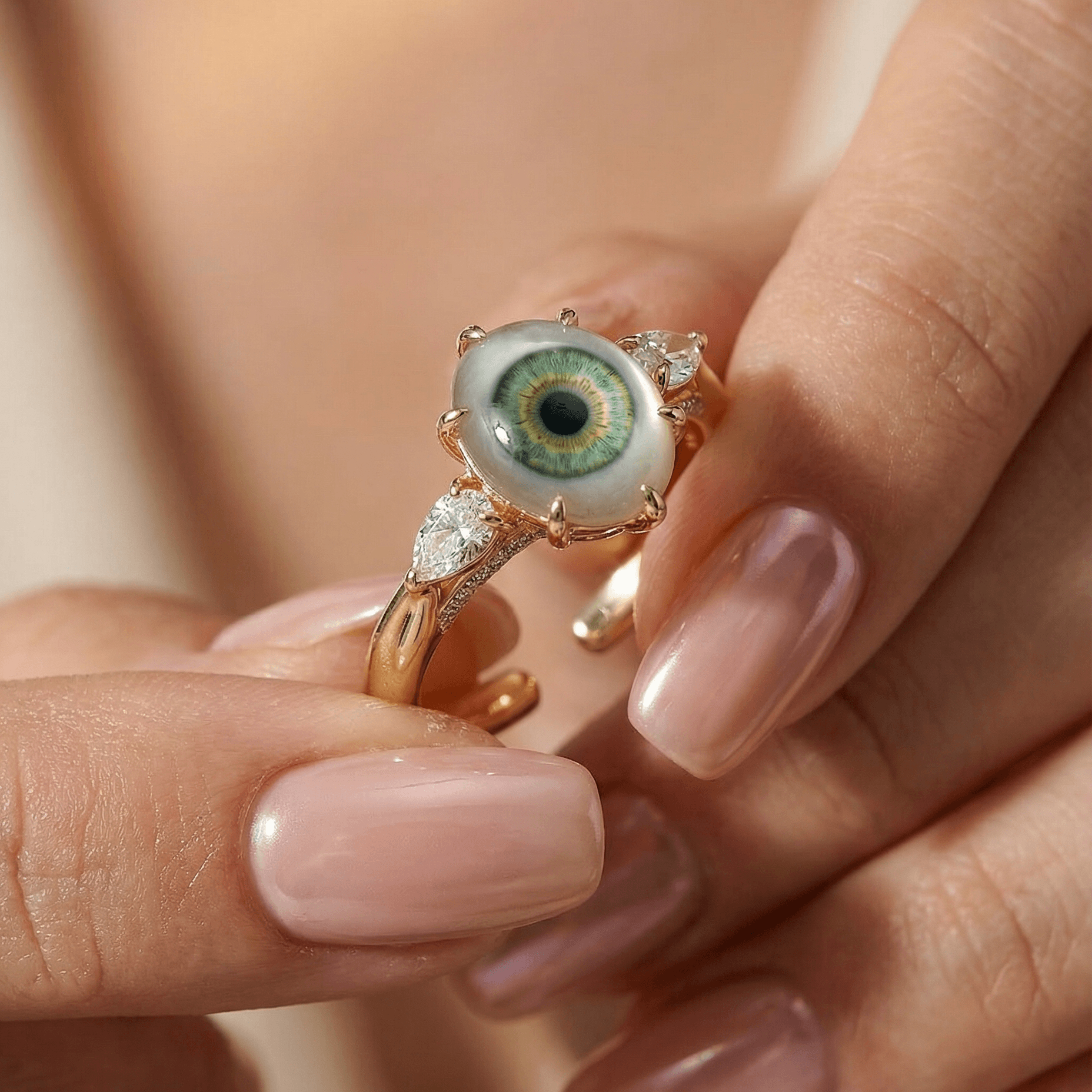 Oathbound Eye Ring - Silver