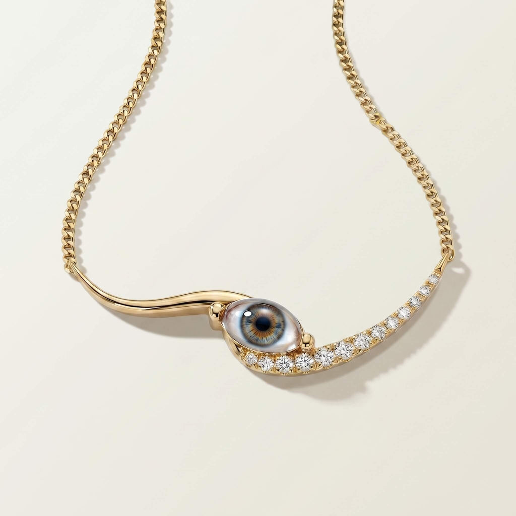 Vowline Eye Necklace