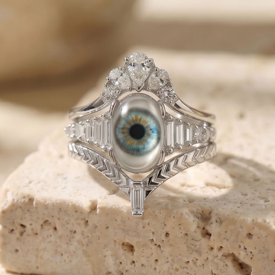 The Empress Gaze Trinity - Silver