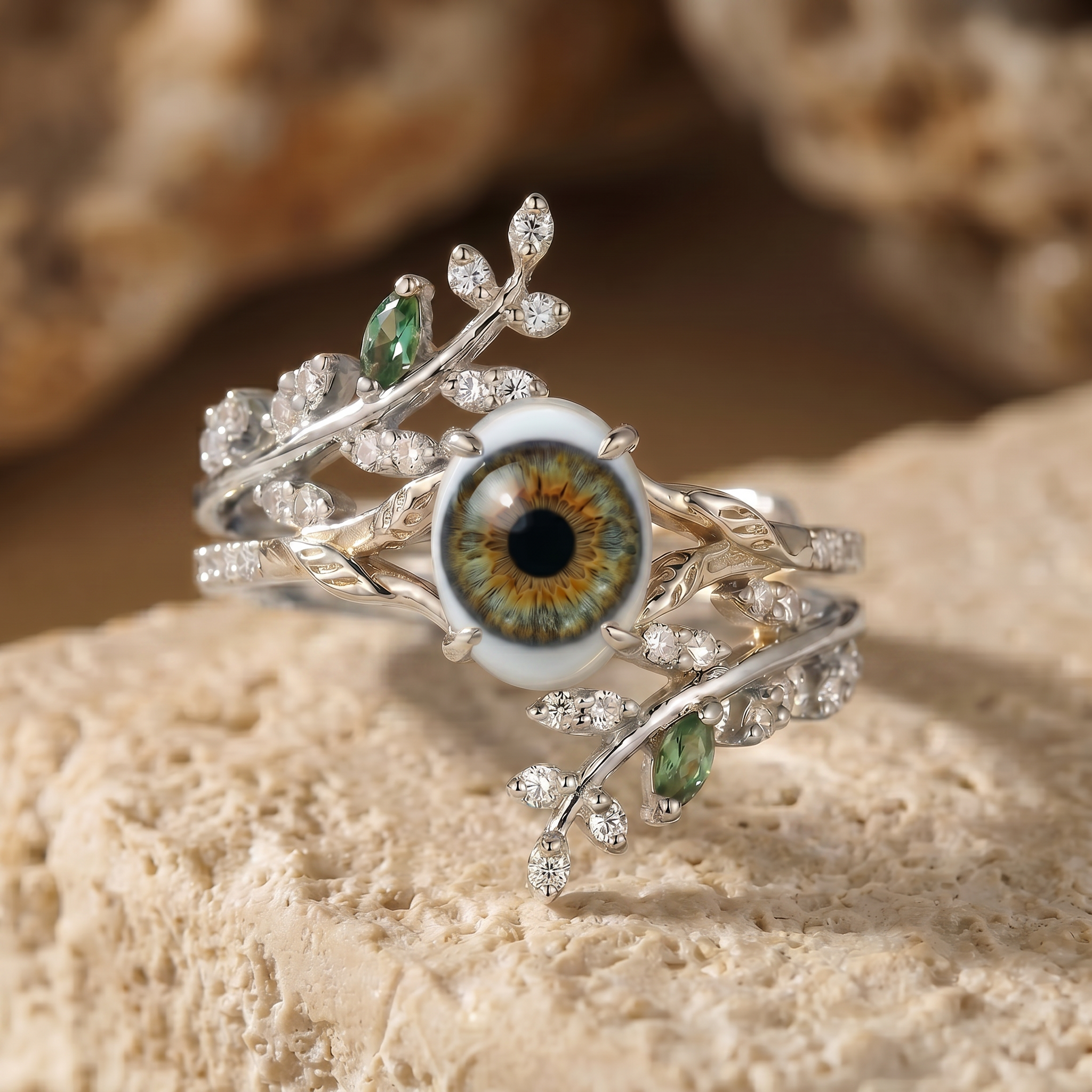 Celestial Vine Rings - Gold