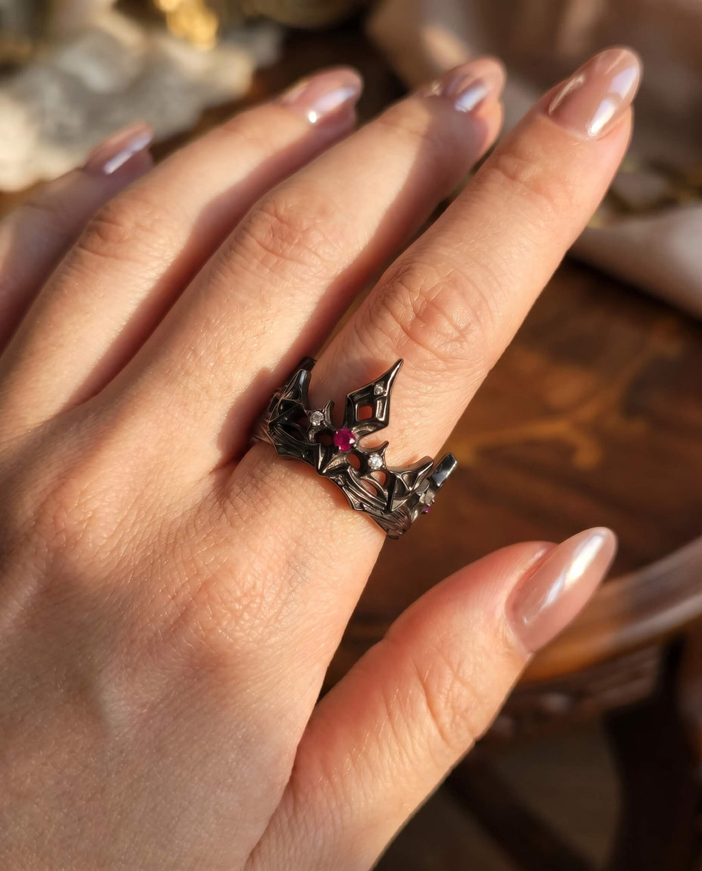 Crow¡¯s Throne Ring Set