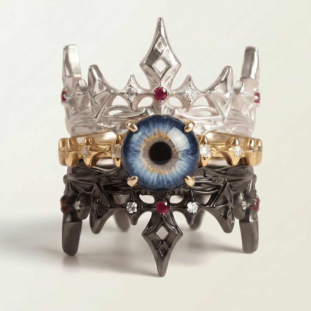 Crow¡¯s Throne Ring Set