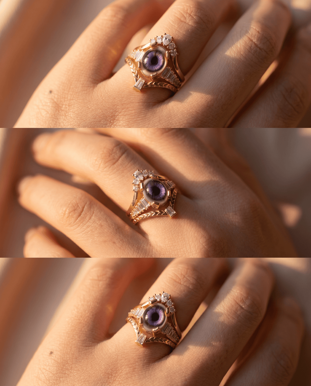 The Empress Gaze Trinity - Gold