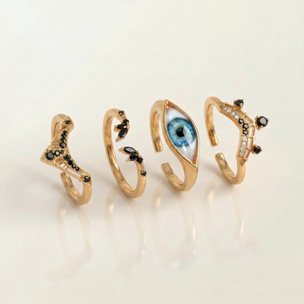 Nightwatcher Ring Set