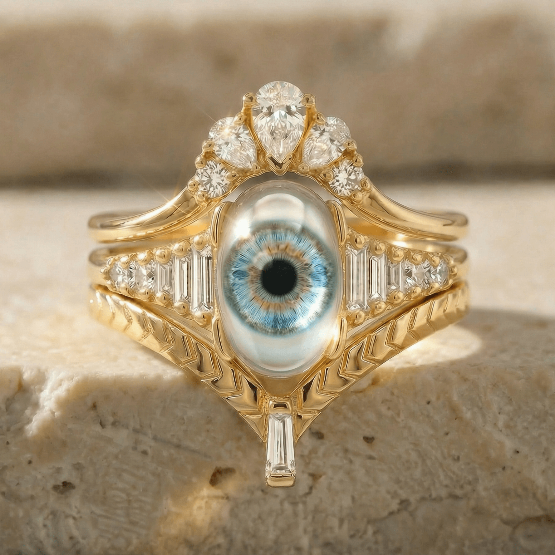 The Empress Gaze Trinity - Gold
