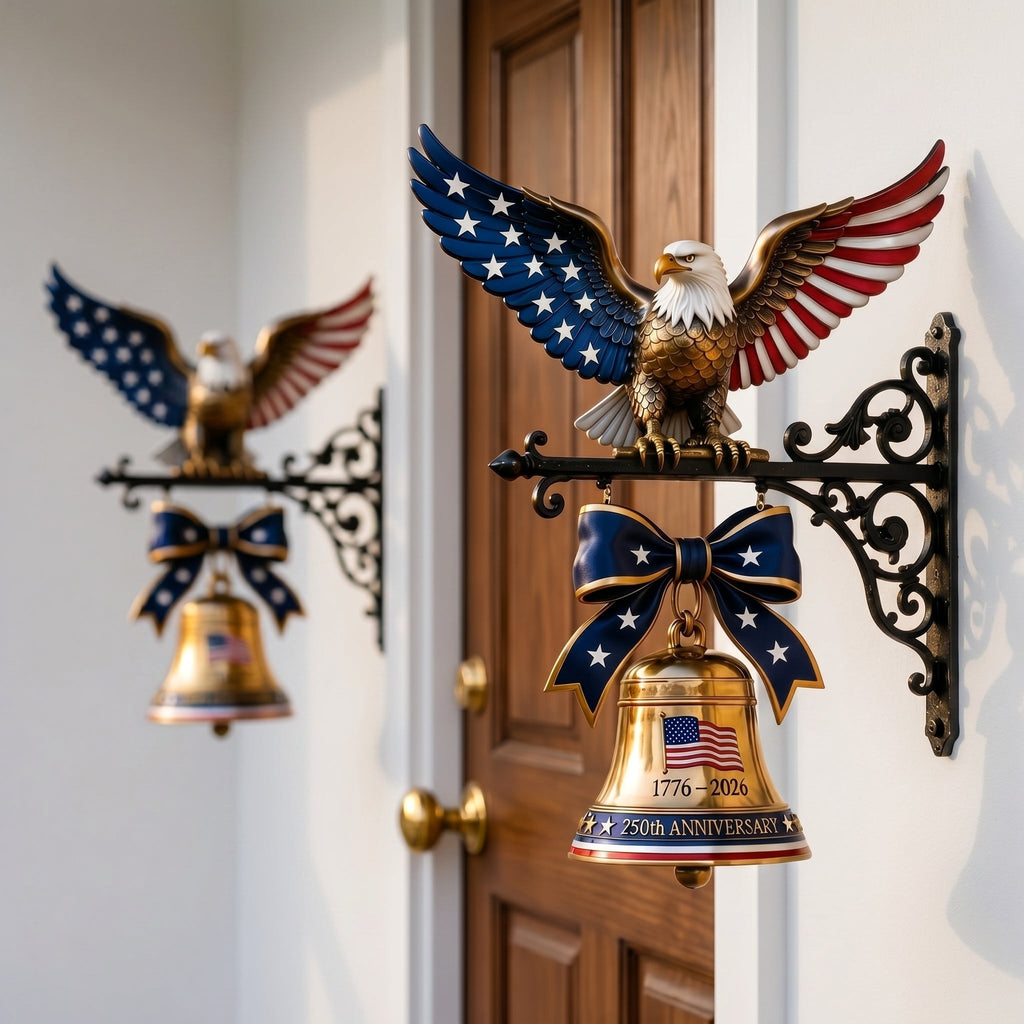 🔔🔔 Ring in the Semiquincentennial: 1776-2026 Spirit of Liberty Eagle Bell