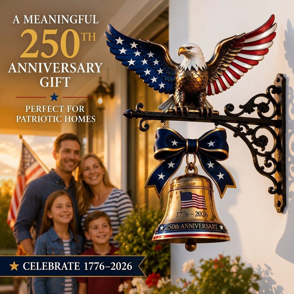 🔔🔔 Ring in the Semiquincentennial: 1776-2026 Spirit of Liberty Eagle Bell